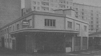 Photo d'archives du bâtiment de Petrol-Charmettes SA